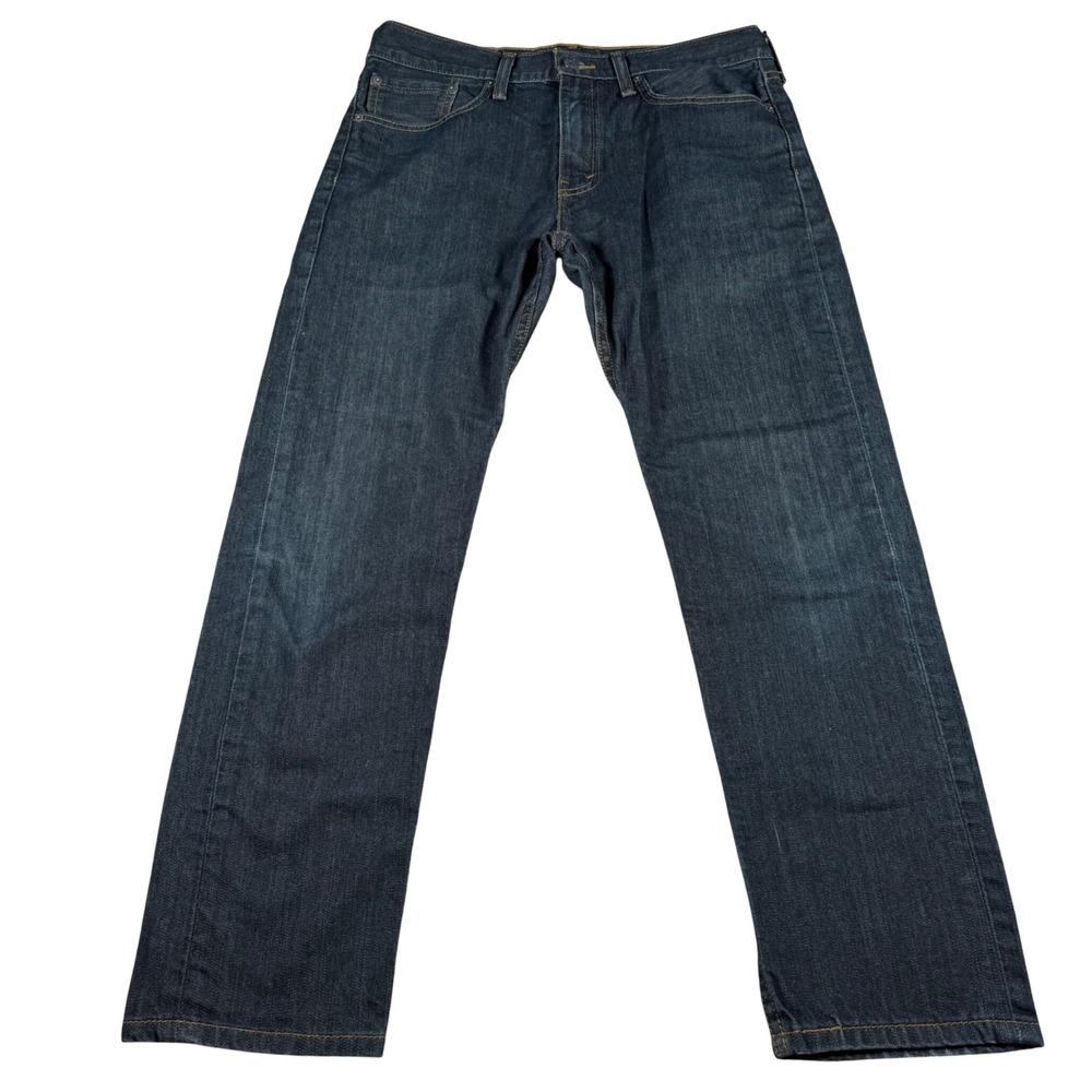 Levi's 502 Regular Taper Jeans Mens 32x29 (FITS 32x27) Hemmed Denim Pants